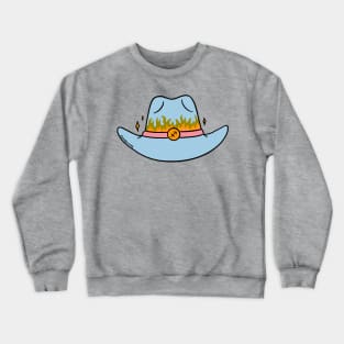 Sagittarius Cowboy Hat Crewneck Sweatshirt